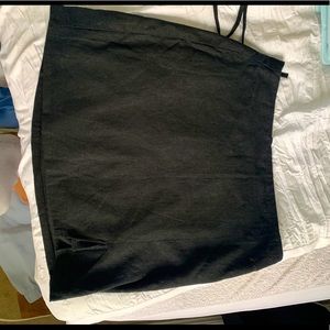 Forever 21 black slit skirt